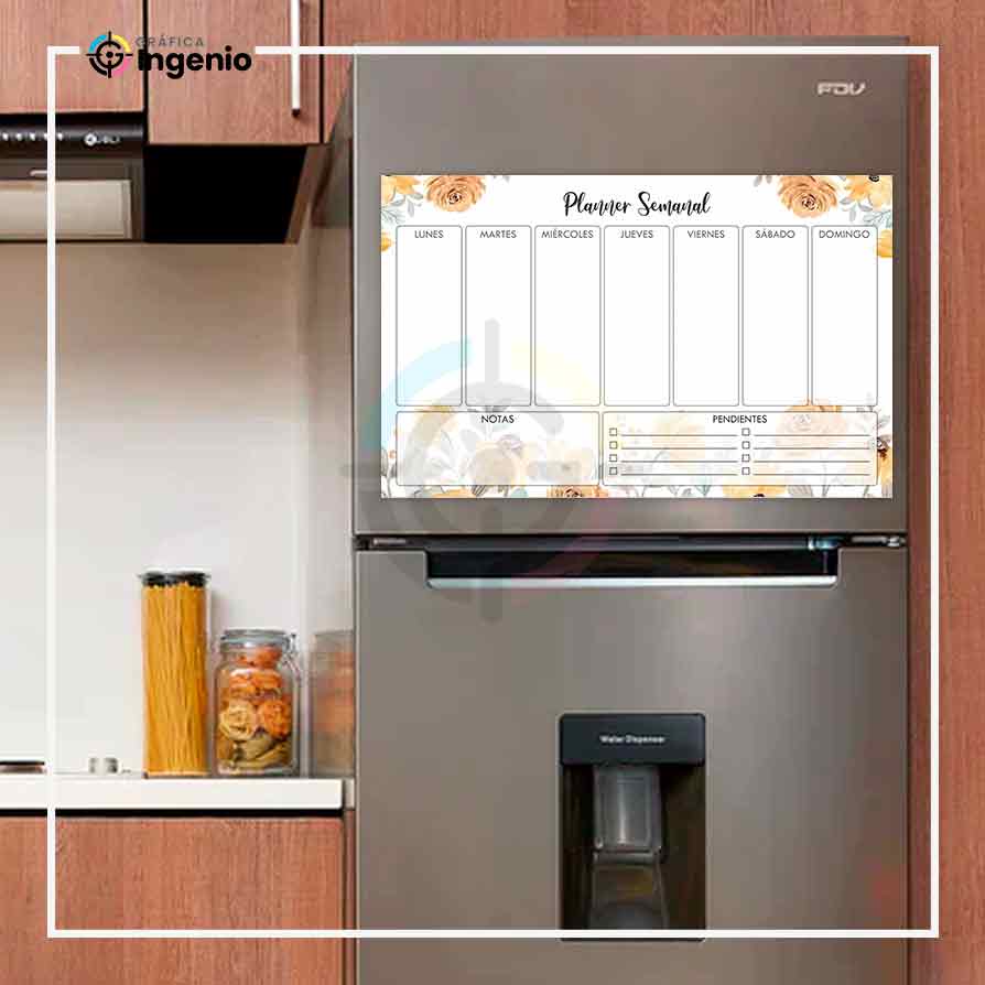 Planners imantados para refrigeradora